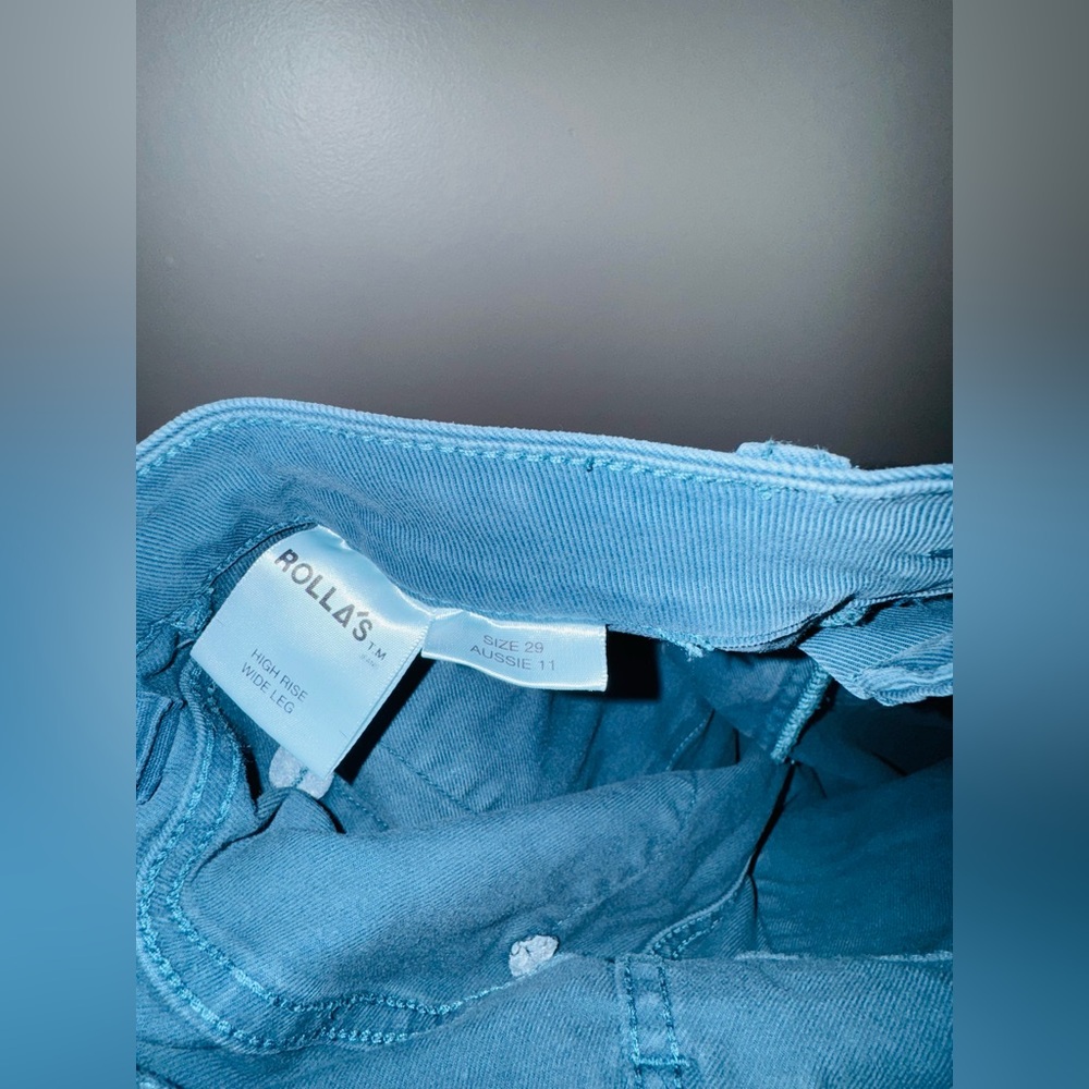 💙 Rolla’s Sailor Ankle Length Wide Leg Jeans - Picture 6 of 6